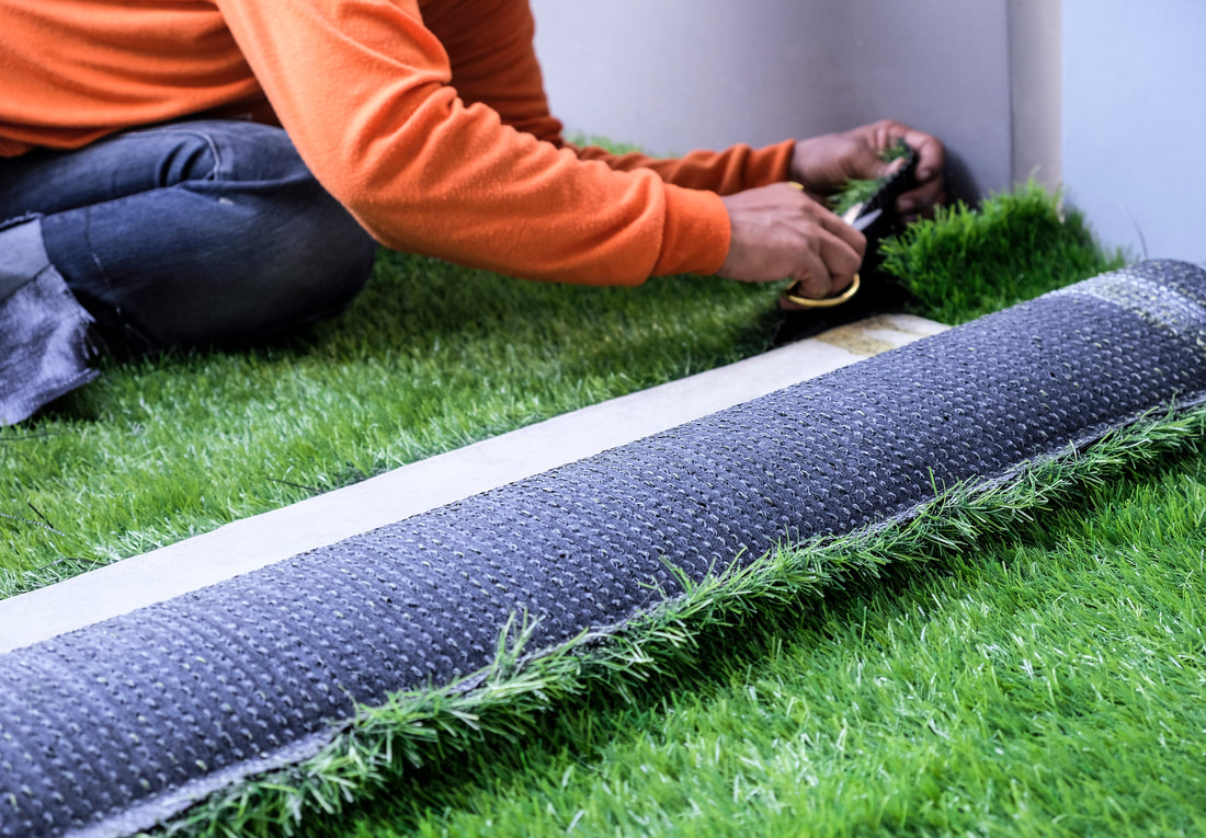 synthetic turf & lawn grass